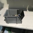 Top-view1.jpg Angled Wall Extension for Harbor Freight Stackable Container