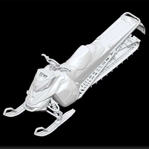 🚗 snowmobile・ STL File for 3D printing・Cults