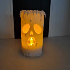 IMG-20230826-WA0006.jpg Fichier STL Bougeoir LED Halloween・Modèle à télécharger et à imprimer en 3D