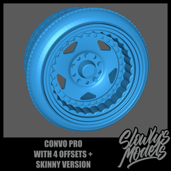 Convo Pro.png Fichier STL Convo Pro avec 4 compensations + version allégée・Objet imprimable en 3D à télécharger, SlowlysModels