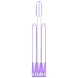 Falcon Heavy - Full Body.stl Archivo STL gratis Muro Espacial - Decoración de la pared・Objeto imprimible en 3D para descargar