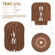 Teac_18_Twist_Lg.jpg TeaC | Tea Light Holder | Twist Top (18) *Lg