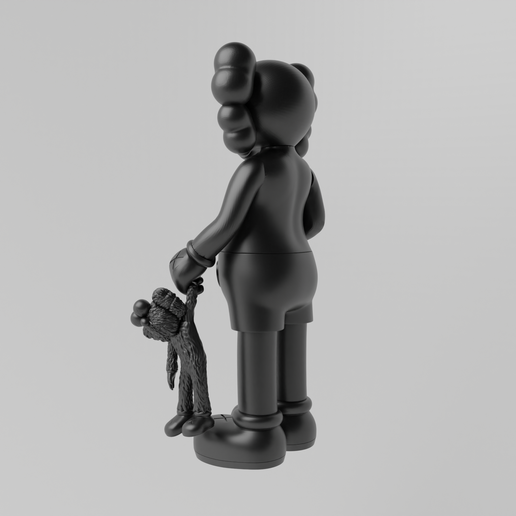 🎨 Kaws Share・ STL File for ・Cults