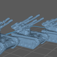 Hydra_versions.PNG Epic scale support tanks (Anti air and suppression)
