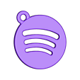 SpotifyKeyChainOpen.stl Fichier STL gratuit Porte-clés Spotify・Design pour impression 3D à télécharger