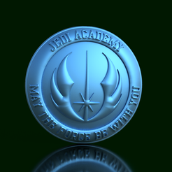 Logo-Jedi-Academy-MaY-The-Force-Be-With-You-Bóton.png Jedi Academy: 'May the Force be with you' button