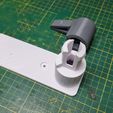 20230322_163929.jpg STL file QUICK RELEASE 8.8'' PAPER TOWEL HANGER ( NO SUPPORTS NEEDED )・3D printable model to download