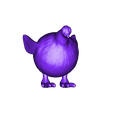 STL file Chicken - Grizzy and the Lemmings 🐔・3D printing idea to  download・Cults