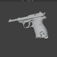 3.png WW2 GERMANY Walther P38 PISTOL 1:6/1:35/1:72