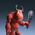 roundtable_Beatuy_DeMain_0030.png Cavetroll 3D Miniature - andor junior the family fantasy game