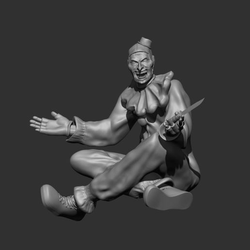 ZBrush-Document.jpg Art The Clown (Terrifier)