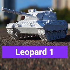 thumb.jpg 3D-Datei Leopard 1・Modell zum Herunterladen und 3D-Drucken