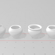 7.png flower pots - flowes pot 3D print model