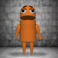 1.jpg Repo Orange STL file Repo Rocky 3D Model Character Fanart