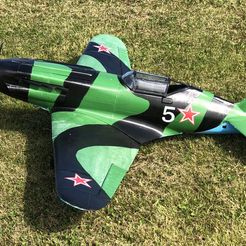 IMG_6719.jpg STL-Datei Mig-3 Sowjetisches Jagdflugzeug (RC Flugzeug 1105mm Flügel)・Design für 3D-Drucker zum herunterladen