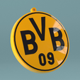 BVB_Borussia_2.png BVB BORUSIA Logo Keychain