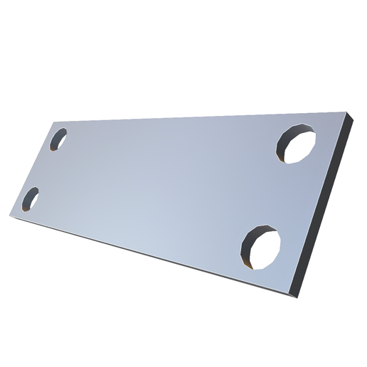 Multi-Hole Metal Mounting Plate