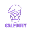 Preto.stl Call of Duty Logo
