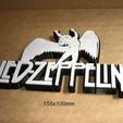 led-zeppelin-grupo-musica-rock-vintage-culto-vinilo.jpg Led Zeppelin, Poster, Sign, Logo, rock music group
