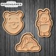 poster 1.jpg Winnie the Pooh cookie cutter set of 6