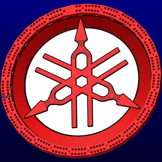 Yamaha cribbage set 3D model