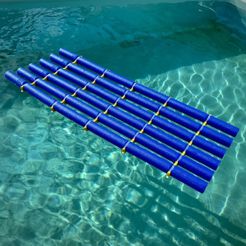 IMG_7796_11.jpg Archivo STL gratuito nLink - El colchón de fideos de piscina de la impresora 3D・Idea de impresión 3D para descargar