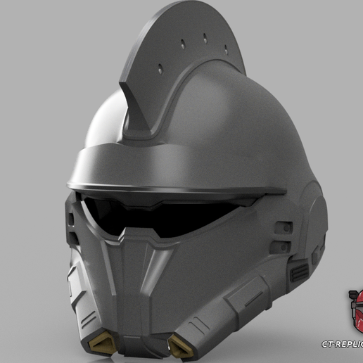 Schemat-nakladka-do-zdjec-2025-04-23T215626.562.png Helldivers 2 SR-18 Road Blocker Helmet Diy KIT Cosplay 1:1 scale