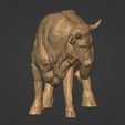 I12.jpg Polygonal Bull Statue