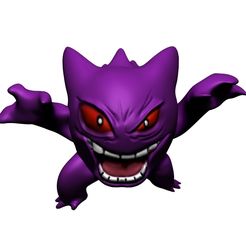 Gengar4.jpg Fichier OBJ Gengar・Design pour imprimante 3D à télécharger
