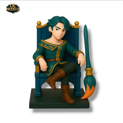 🎨 Hwei Fan Art Figure League of Legends 3D Model・ STL File for 3D ...