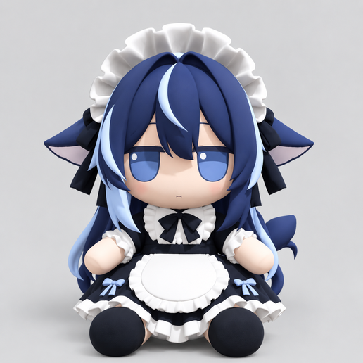 Maid Chibi 3D