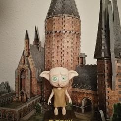 ee, 2 ee ea STL file DOBBY HARRY POTTER・3D print model to download