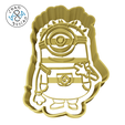 Minion-2-6cm-2pc.png Lance - Minions - Cookie Cutter - Fondant - Polymer Clay