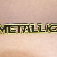 metallica-2.jpg Metallica, logo, sign, poster, signboard, hard rock band, hard rock band