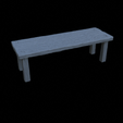Wooden_Table3_Long.png 53 ITEMS KITCHEN PROPS FOR ENVIRONMENT DIORAMA TABLETOP 1/35 1/24