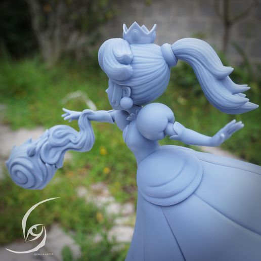 15.jpg Princesa Peach - STL 3D Print Figure