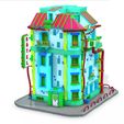 0.jpg MAISON 8 HOUSE HOME CHILD CHILDREN'S PRESCHOOL TOY 3D MODEL KIDS TOWN KID Cartoon Building 5