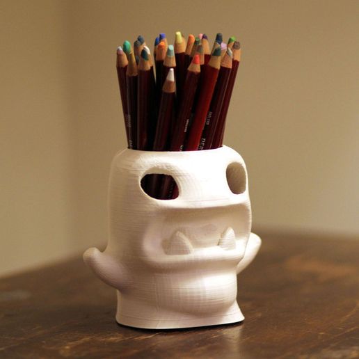 Pencilpot Monster 3D model