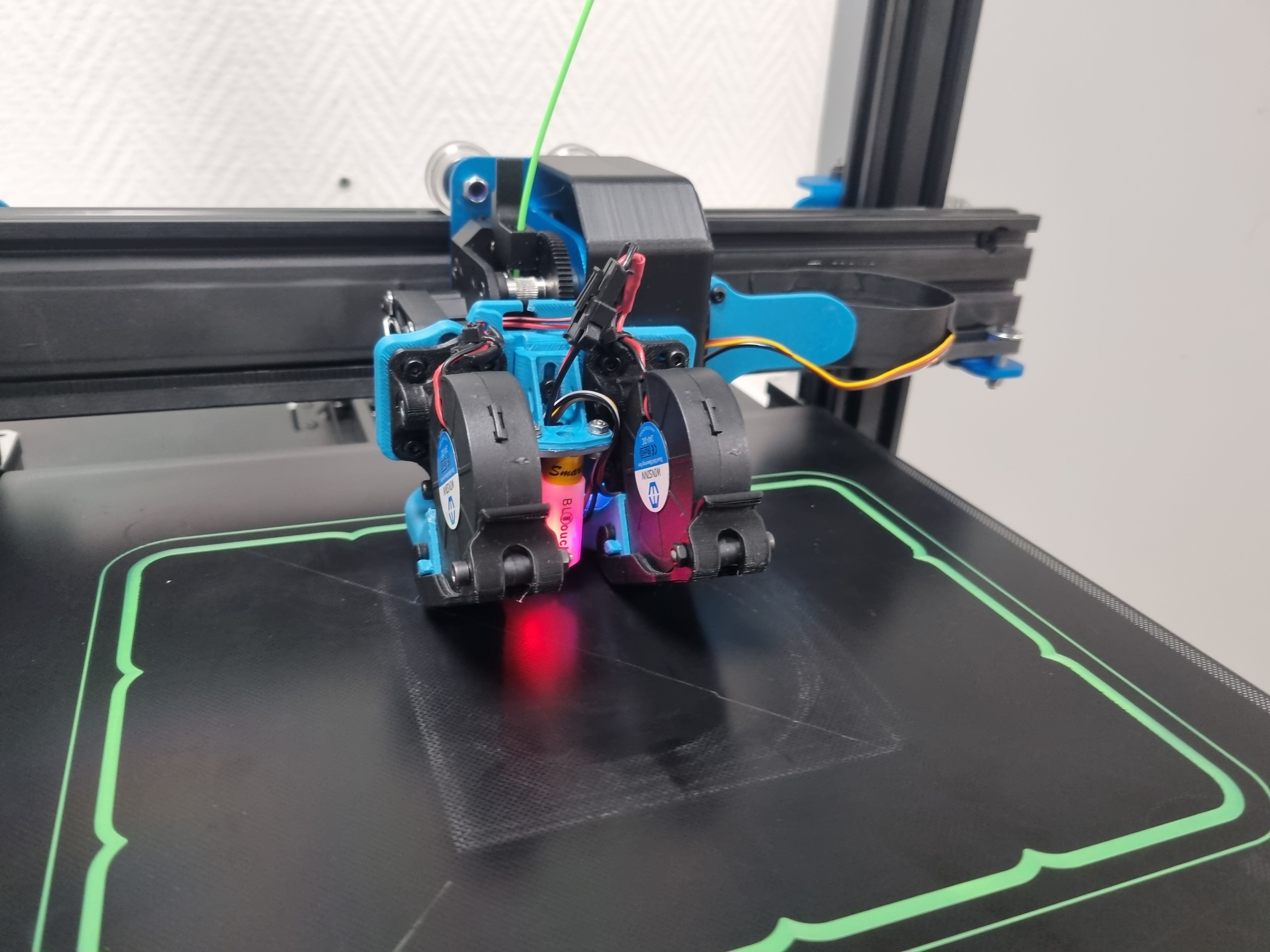 3D printer ARTILLERY SIDEWINDER DUAL 5015 FAN FOR ALL EXTRUDERS • made ...