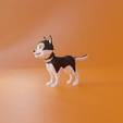 1.png Husky Puppy 3d print Ready model