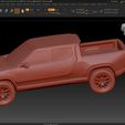 ZBrush-ScreenGrab01.jpg RIVIAN R1T 3D MODEL