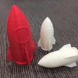 Capture d’écran 2017-03-22 à 11.36.00.png Archivo STL gratuito Rocket - Contenedor secreto (sin soporte)・Objeto imprimible en 3D para descargar