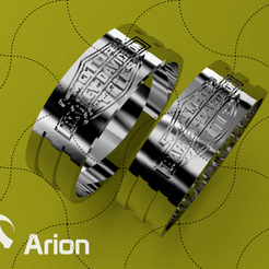 Ring053.png STL file Fine Jewelry, Harley-Davidson Logo Ring・3D printable design to download