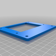5031e016b32a31951a81621b8cd9fb03.png 3D Printer (FLSun Cube, ...) Makerbase Touch Screen Mount MKS TFT32_L V2.0 & V3.0 (Original, redesigned for 3D Printing)
