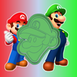 Brilliant Luulia-Wluff.png MARIO BROS LUIGI COOKIE CUTTER