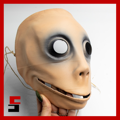 cults3D-6.png 3D file Momo Mask・3D print design to download