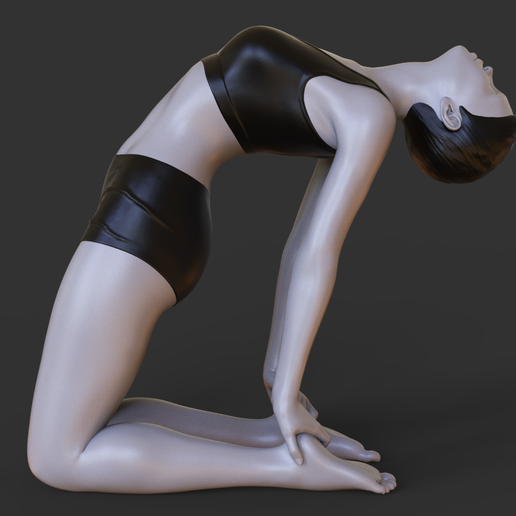 009.png Yoga Pose - Camel Pose
