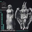 succubus-diva-1.jpg Succubus Diva - Hell Hath no Fury - PRESUPPORTED - Illustrated and Stats - 32mm scale