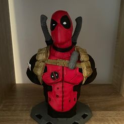 Deadpool-Büste (Remastered Supportless Edition) (Fan-Art)