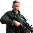 1013.png 🦾 T-800 "The Guardian" (Arnold Schwarzenegger): Terminator 3D Model 🔫